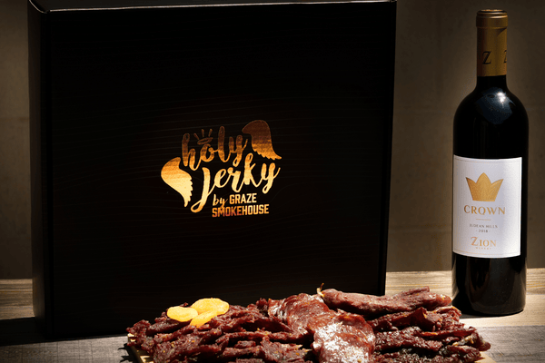 WINE & DINE GIFT BOX - Graze jerky