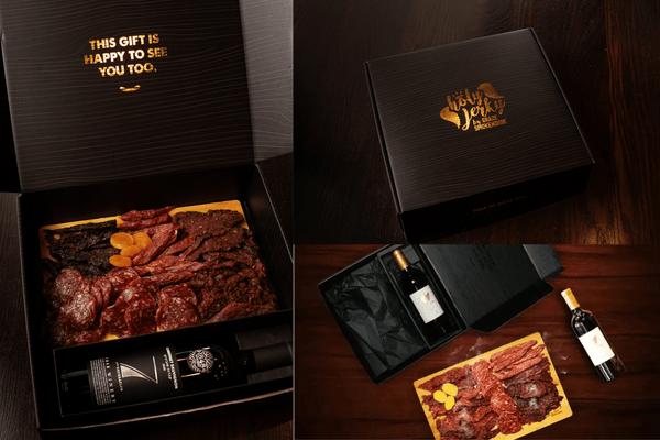 WINE & DINE GIFT BOX - Graze jerky