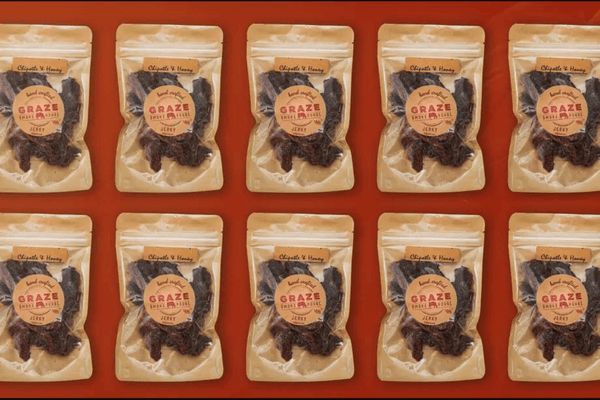 10 MINI JERKY BAGS - Graze jerky