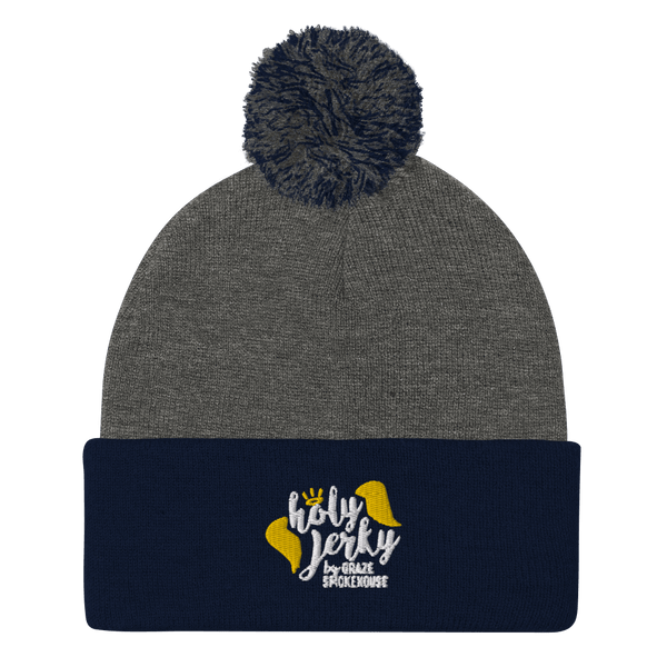 HJ pompom beanie - Graze jerky