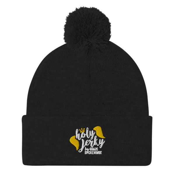 HJ pompom beanie - Graze jerky