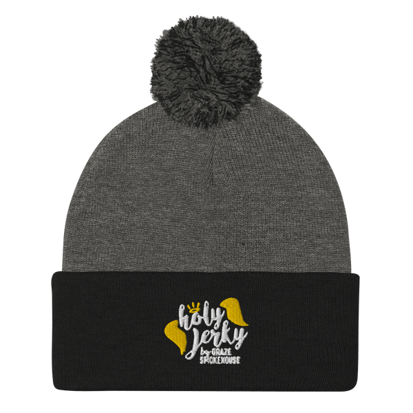 HJ pompom beanie - Graze jerky