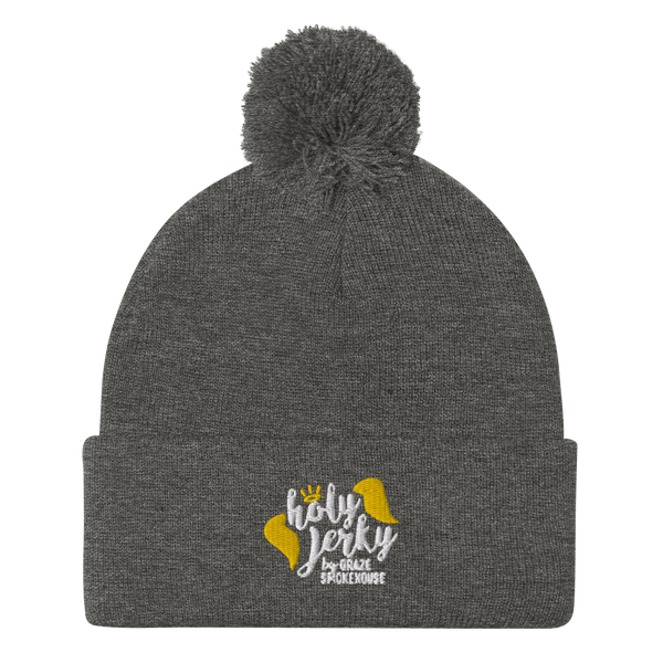 HJ pompom beanie - Graze jerky