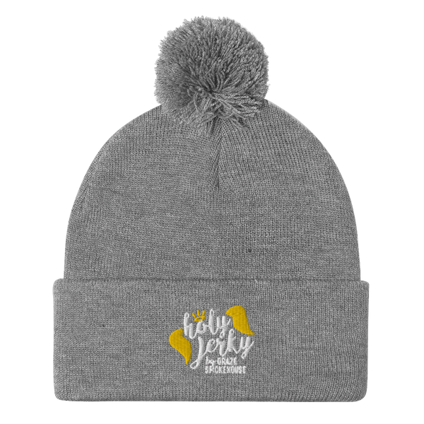 HJ pompom beanie - Graze jerky