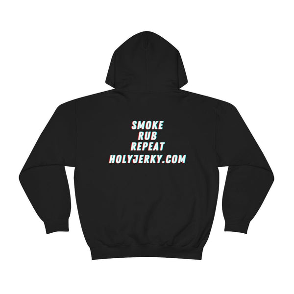 HOLY JERKY HOODIE BLACK - Graze jerky