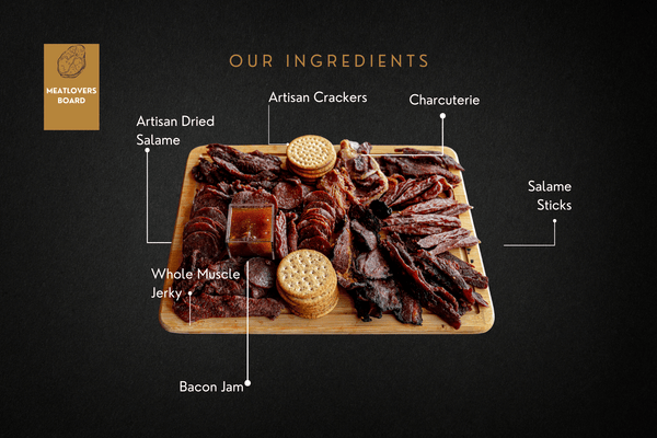 MEDIUM CHARCUTERIE BOARD - Graze jerky