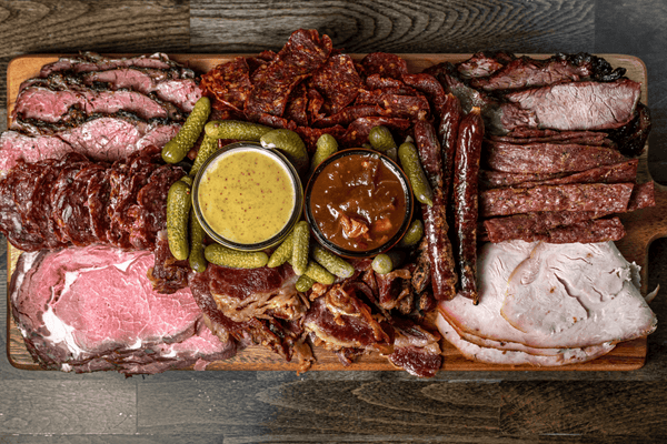 SMOKED MEATS & CHARCUTERIE COMBO BOARD - Graze jerky