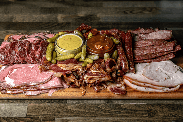 SMOKED MEATS & CHARCUTERIE COMBO BOARD - Graze jerky