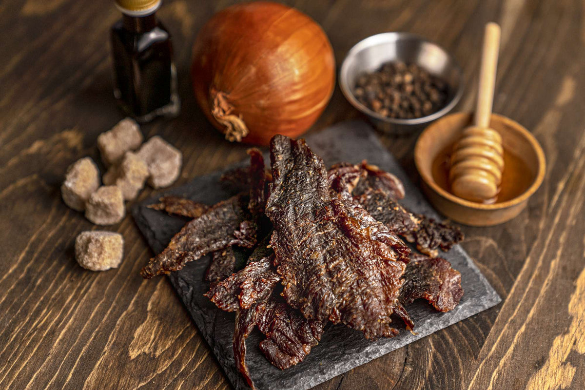 Sweet and Sour Kosher Beef Jerky Holy Jerky Graze jerky