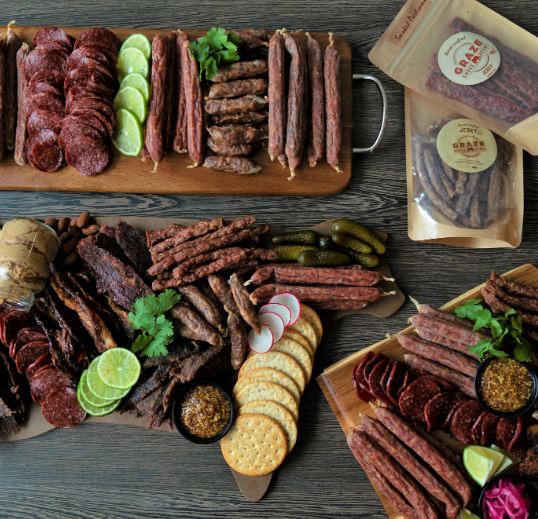 At Holy Jerky we carry premium smoked meats and other kosher jerky options for you too choose from. You can try a few or a whole bunch of options with our specialty meat platters, which let's you customize a delicious kosher charcuterie board.