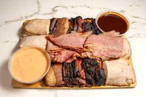 SMOKED MEAT SAMPLER BOARD