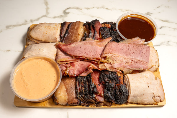 SMOKED MEAT SAMPLER BOARD