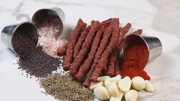 VEAL PEPPERONI DRIED SAUSAGE STICKS (1/4 lb.)