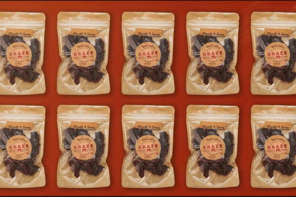 10 MINI JERKY BAGS - Graze jerky