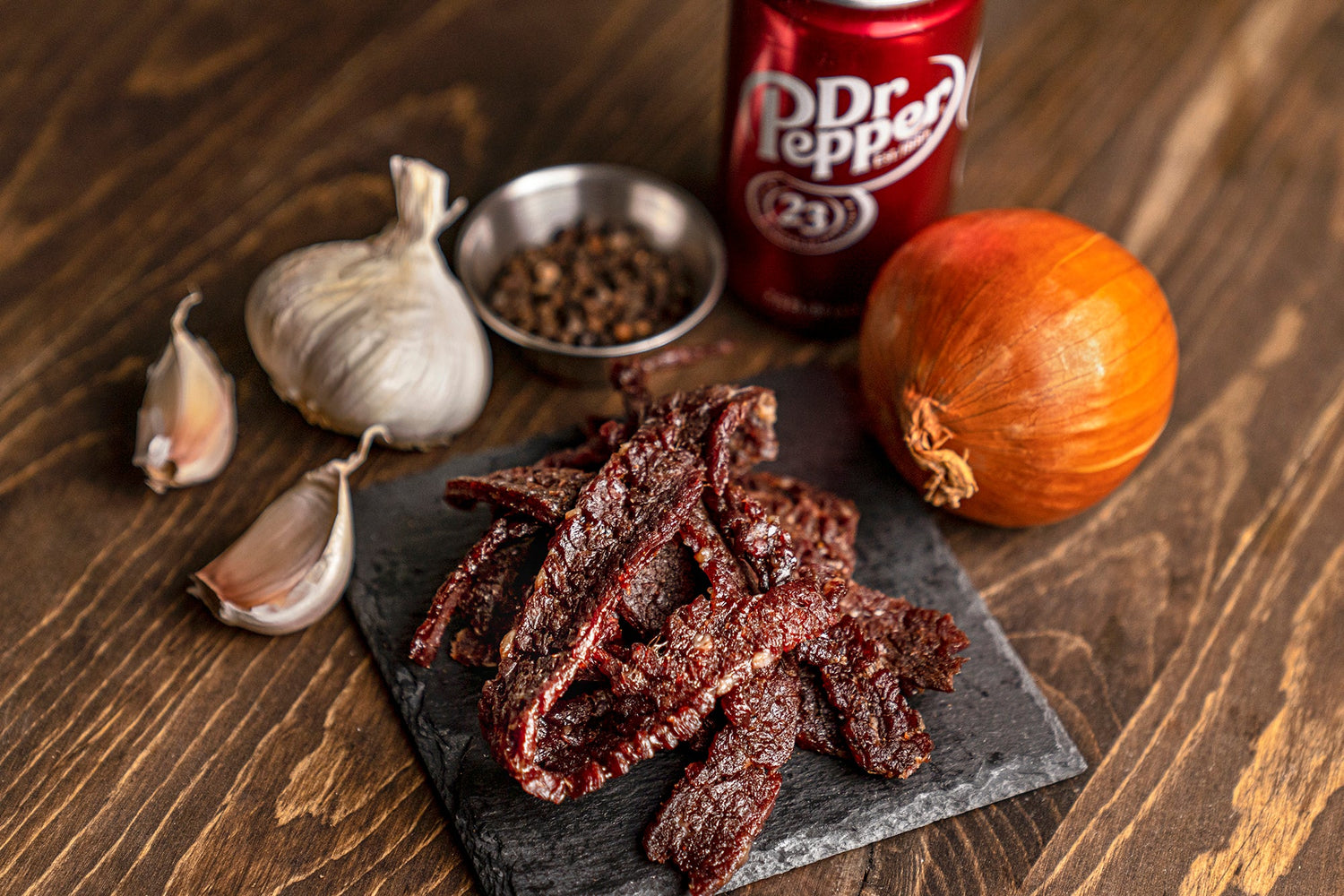 DR. PEPPER JERKY (1/4 lb.) - Graze jerky
