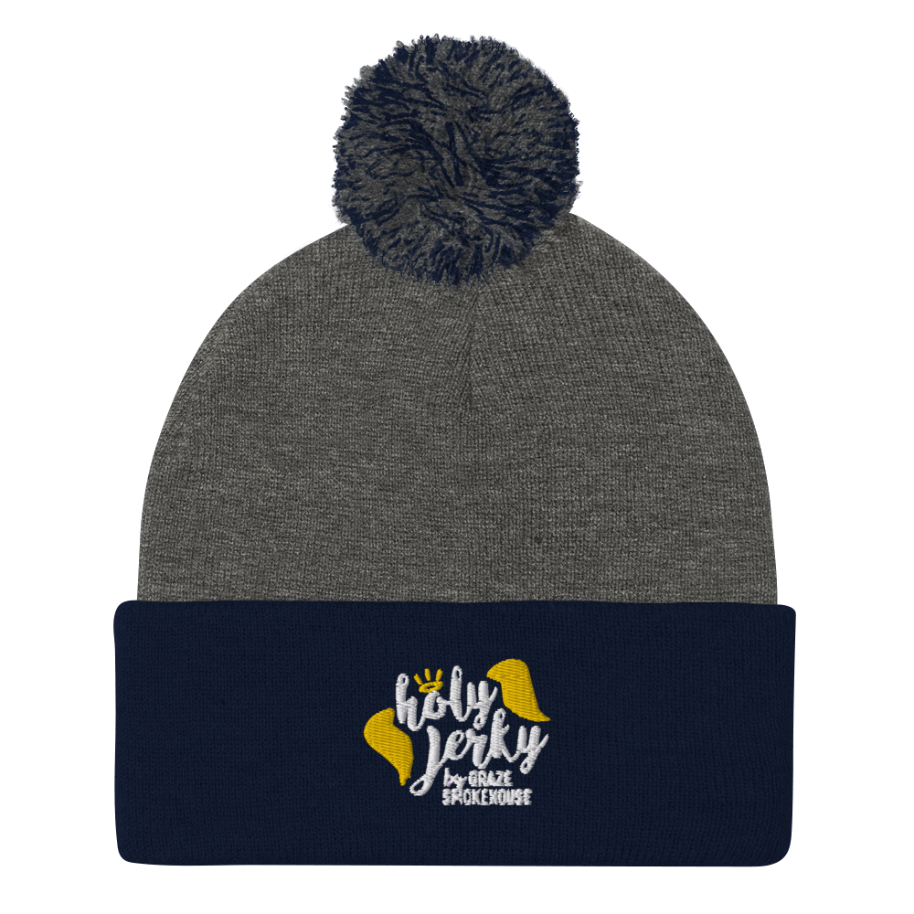 HJ pompom beanie - Graze jerky