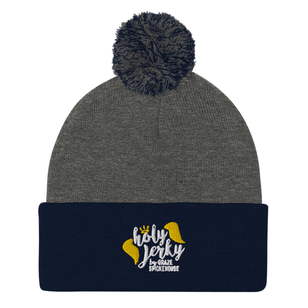 HJ pompom beanie - Graze jerky