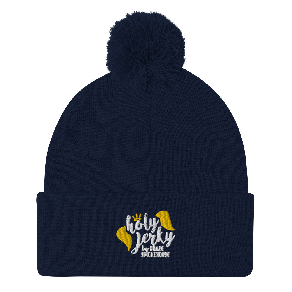 HJ pompom beanie - Graze jerky