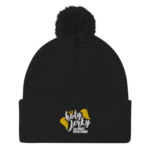HJ pompom beanie - Graze jerky