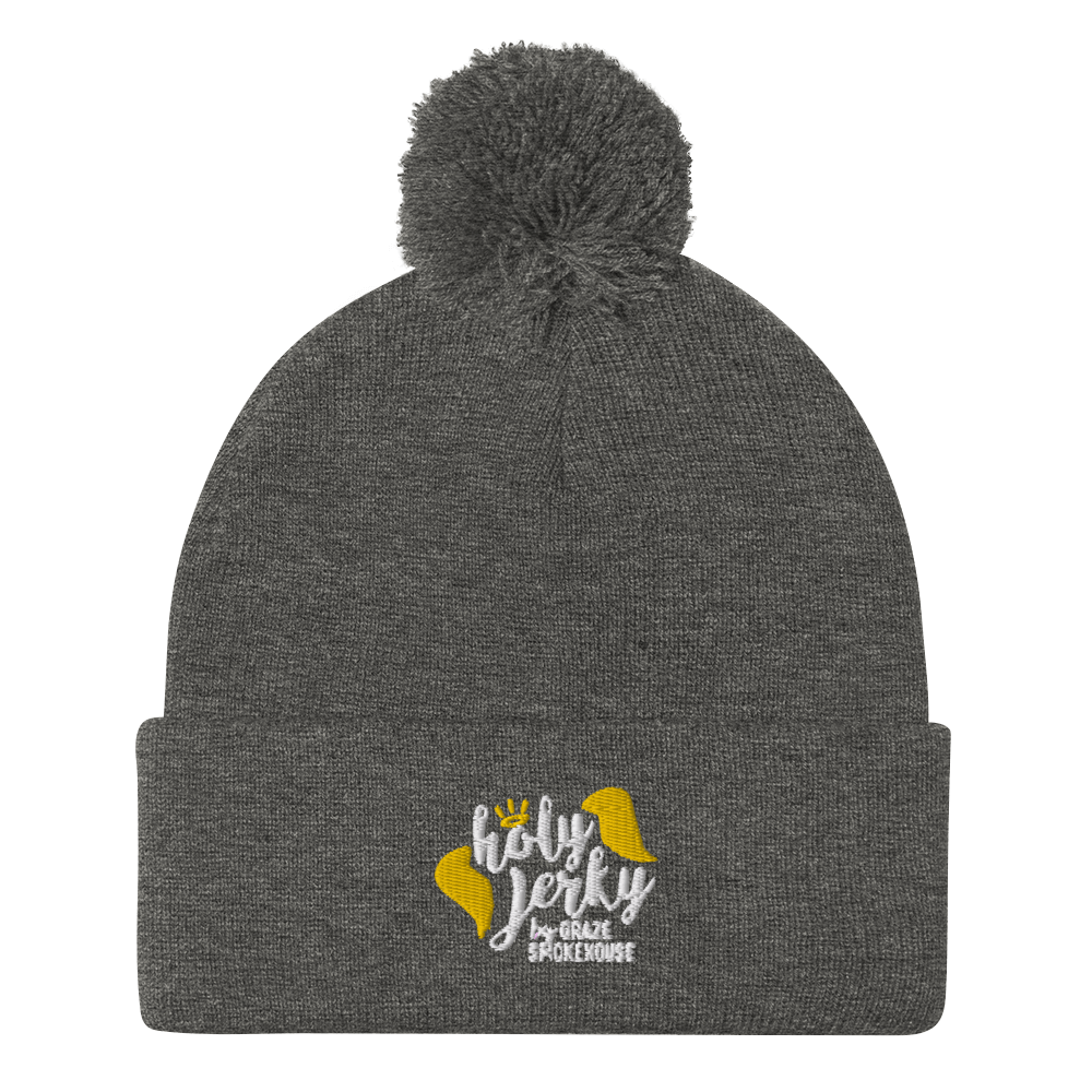 HJ pompom beanie - Graze jerky