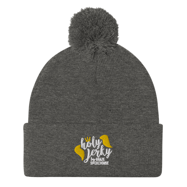 HJ pompom beanie - Graze jerky