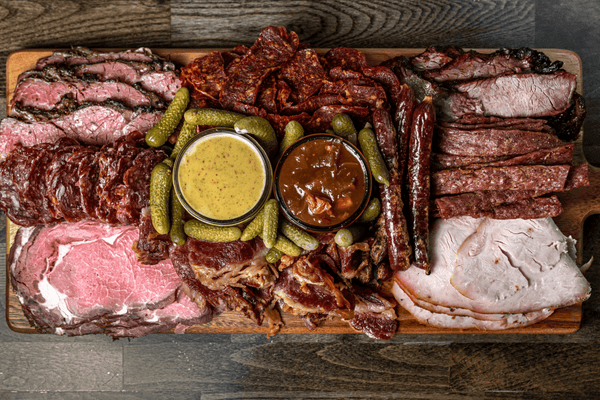 SMOKED MEATS & CHARCUTERIE COMBO BOARD - Graze jerky