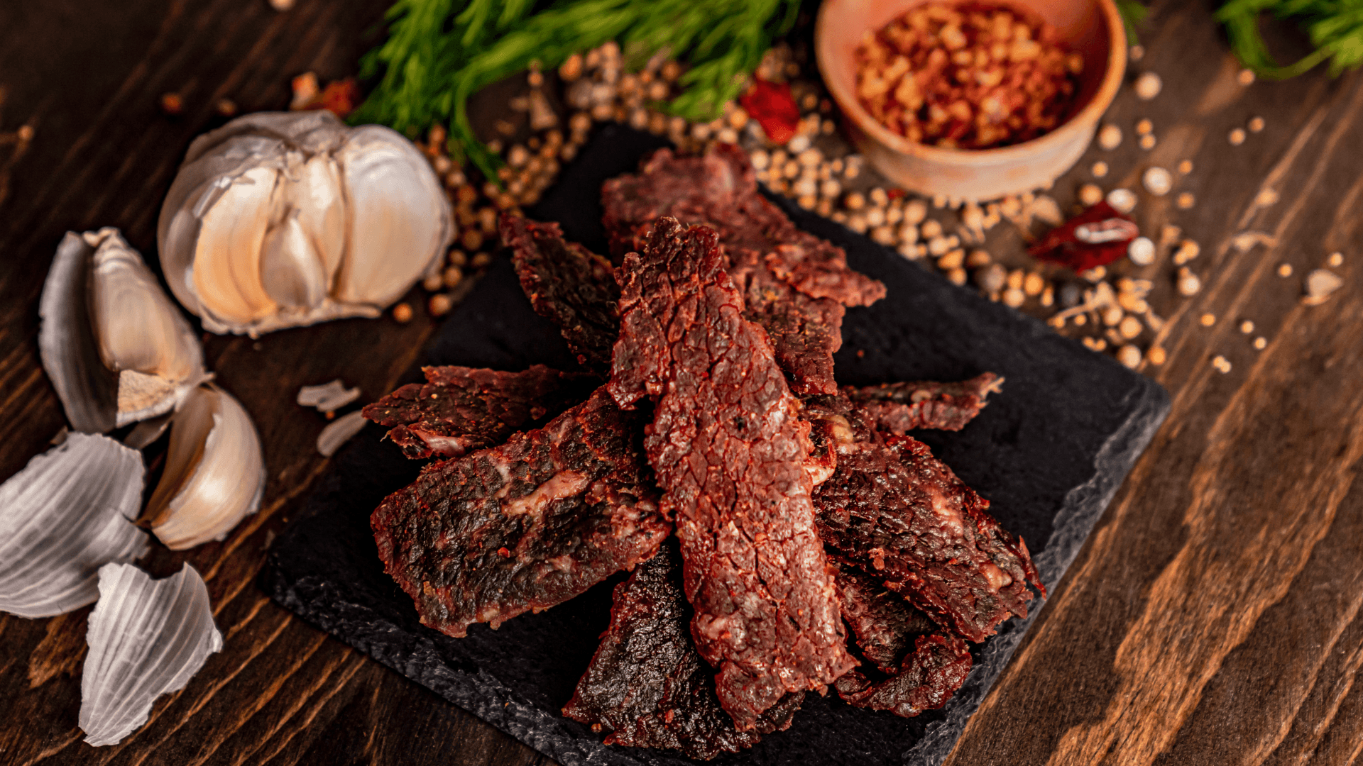 SPICY DILL JERKY (1/4 lb.) - Graze jerky