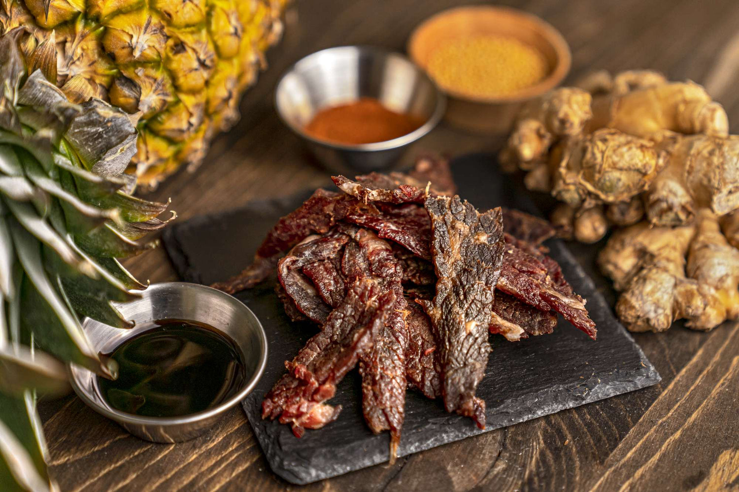 TERIYAKI JERKY (1/4 lb.) - Graze jerky