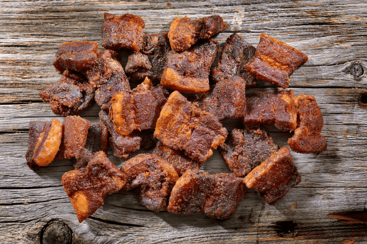 THREE PEPPER CRUSTED STEAK BITES (2 Oz.) - Graze jerky