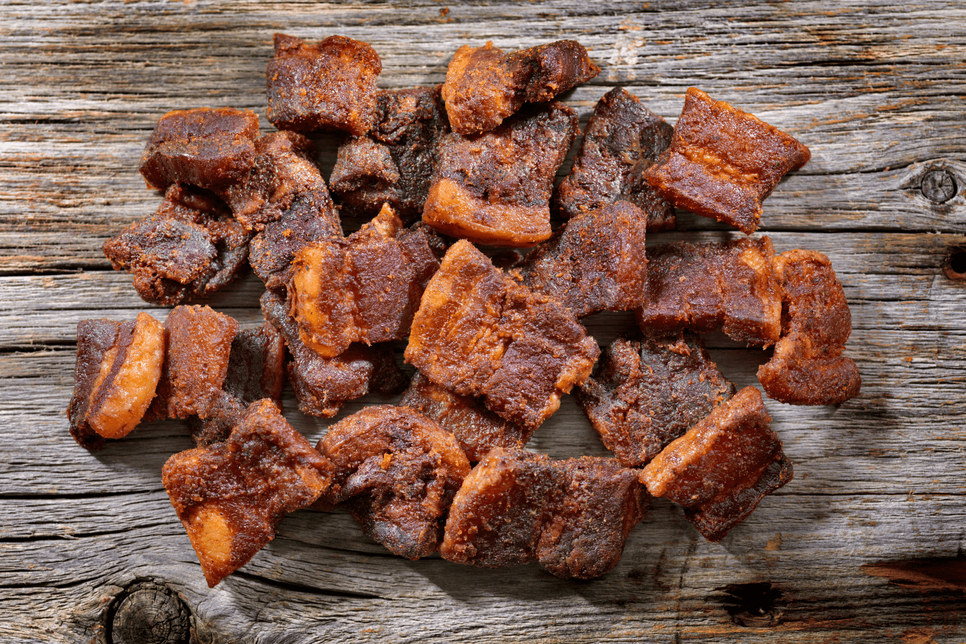 THREE PEPPER CRUSTED STEAK BITES (2 Oz.) - Graze jerky