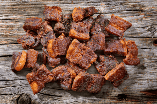 THREE PEPPER CRUSTED STEAK BITES (2 Oz.) - Graze jerky
